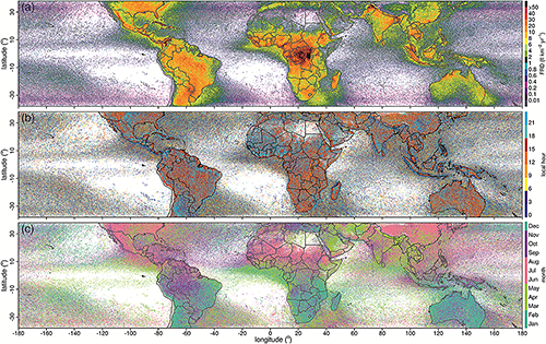 Studio sui luoghi più attivi al mondo